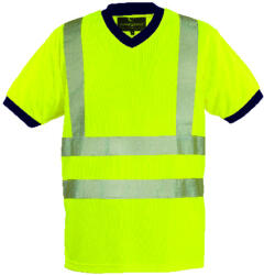 Coverguard Yard V-nyakú Fluo Póló, Sárga_xl (gan7yavyxl)