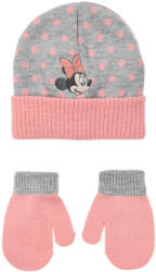 Sun City Disney Minnie Dots Grey baba sapka + kesztyű szett 48 cm 85SNXHY45029B48 (85SNXHY45029B48)