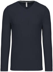 Kariban KA358 FÉRFI HOSSZÚ UJJÚ V-NYAKÚ PÓLÓ (ka358nv-l)