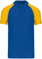 Kariban KA226 BASEBALL KONTRASZTOS GALLÉROS PÓLÓ (ka226ro-ye-3xl)