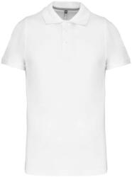 Kariban KA241 FÉRFI RÖVID UJJÚ PIKÉ GALLÉROS PÓLÓ (ka241wh-m)