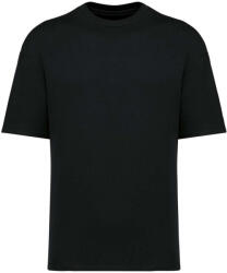 NativeSpirit NS308 UNISZEX KÖRNYEZETBARÁT OVERSIZED FRENCH TERRY PÓLÓ (ns308bl-m)