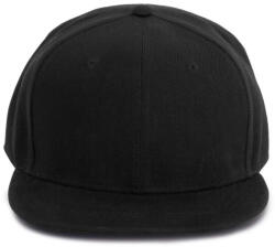 K-UP KP160 6 paneles snapback sapka - black/black színben (kp160bl/bl-u)