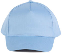 K-UP KP116 5 paneles pamut baseball sapka - sky blue színben (kp116sb-u)