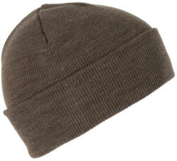 K-UP KP031 Beanie kötött sapka - dark khaki heather színben (kp031dkhh-u)