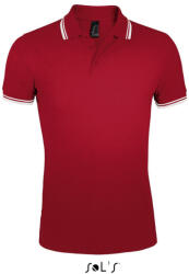 SOL'S SO00577 SOL'S PASADENA - FÉRFI PÓLÓING (so00577re-wh-xl)