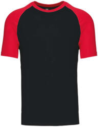 Kariban KA330 BASEBALL - KONTRASZT PÓLÓ (ka330bl-re-m)