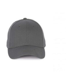K-UP KP188 6 paneles pamut baseball sapka - dark grey színben (kp188dg-u)