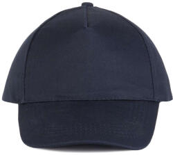 K-UP KP116 5 paneles pamut baseball sapka - navy színben (kp116nv-u)