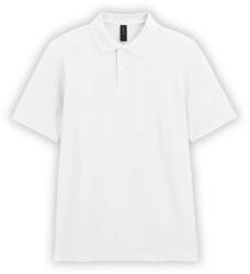 Gildan GI64800 SOFTSTYLE FELNŐTT DUPLA PIKÉ PÓLÓ (gi64800wh-4xl)