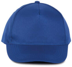 K-UP KP157 5 paneles poliészter baseball sapka - royal blue színben (kp157ro-u)