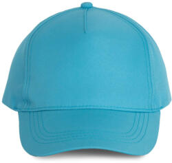 K-UP KP157 5 paneles poliészter baseball sapka - surf blue színben (kp157sub-u)