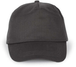 K-UP KP034 First 5 paneles baseball sapka - dark grey színben (kp034dg-u)