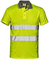 SirSafety Sir Safety System MISTRAL jól láthatósági galléros póló (SSY-MC3814E1-4XL)