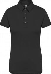 Kariban KA263 NŐI RÖVID UJJÚ JERSEY GALLÉROS PÓLÓ (ka263bl-xs) - munkaruhakozpont