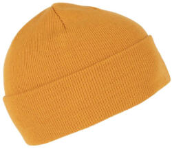 K-UP KP031 Beanie kötött sapka - cumin yellow színben (kp031cuy-u)