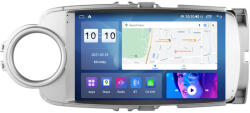 MKD Navigatie Toyota Yaris (2010-2018) 4GB RAM si 64GB ROM, Ecran QLED 9 inch, Android 12, Procesor Octacore, Slot sim 4G, Sunet DSP, Wireless Carplay si Android Auto, Camera Marsarier (NA-C349)
