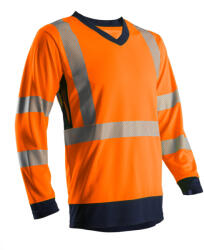 Coverguard Somo Hi-viz Narancs Hosszú Ujjú Póló Co/pes Grs_s (gan5som17r00s)