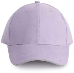 K-UP KP011 Orlando 6 paneles baseball sapka - light violet/light grey színben (kp011lvi/lgr-u)