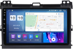MKD Navigatie Toyota Land Cruiser J120 Prado 2003-2009, 8GB RAM si 128GB ROM, Ecran QLED 9 inch, Android 12, Procesor Octacore, Slot sim 4G, Sunet DSP, Wireless Carplay si Android Auto, (NA-C587)