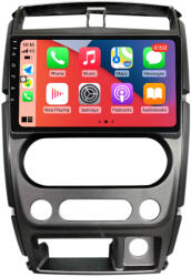 MKD Navigatie Suzuki Jimny 2005-2018, 8GB RAM si 128GB ROM, Ecran QLED 9 inch, Android 12, Procesor Octacore, Slot sim 4G, Sunet DSP, Wireless Carplay si Android Auto, Camera Marsarier (NA-C1187)