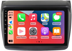 MKD Navigatie Mitsubishi L200 2008-2016, 4GB RAM si 32GB ROM, Display QLED 9 inch, Wireless Carplay si Android Auto, Procesor Octacore, Slot sim 4G, Sunet DSP, Camera Marsarier, Bluetoo (NA-C2104)