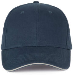 K-UP KP011 Orlando 6 paneles baseball sapka - twilight blue/light grey színben (kp011tbl/lgr-u)