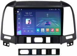 MKD Navigatie Hyundai Santa Fe 2006-2012, Rezolutie 2K, Ecran QLED 9.5 inch, 8GB RAM si 128GB ROM, Android, Procesor Octacore, Slot sim 4G, Sunet DSP, Wireless Carplay si Android Auto (NA-C1319)