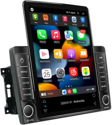 MKD Navigatie Jeep Wrangler 2007-2018, Ecran TESLA 9.5 inch, 4 GB RAM si 64 GB ROM, Slot Sim 4G, Procesor Octa Core, Carplay integrat, Procesor Sunet Digital DSP, Android, Aplicatii, Us (NA-C1219)