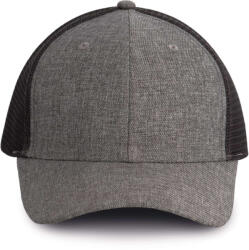 K-UP KP142 6 paneles kamionos baseball sapka - silver heather/dark grey színben (kp142sih/dgr-u)
