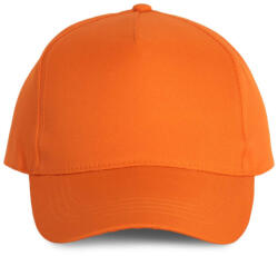 K-UP KP157 5 paneles poliészter baseball sapka - orange színben (kp157or-u)