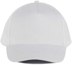 K-UP KP116 5 paneles pamut baseball sapka - white színben (kp116wh-u)