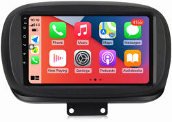 MKD Navigatie Fiat 500X 2014-2019, 8GB RAM si 128GB ROM, Ecran QLED 9 inch, Android 12, Procesor Octacore, Slot sim 4G, Sunet DSP, Wireless Carplay si Android Auto, Camera Marsarier (NA-C686)