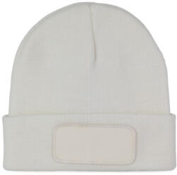 K-UP KP895 akril sapka dekor folttal - white színben (kp895wh-u)