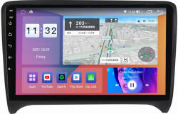 MKD Navigatie Audi TT (2006-2012) 4GB RAM si 64GB ROM, Ecran QLED 9 inch, Android 12, Procesor Octacore, Slot sim 4G, Sunet DSP, Wireless Carplay si Android Auto, Camera Marsarier (NA-C431)