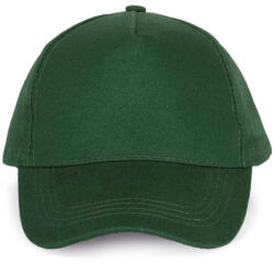 K-UP KP162 5 paneles baseball sapka - forest green színben (kp162fo-u)