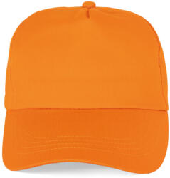 K-UP KP088 5 paneles baseball sapka - orange színben (kp088or-u)