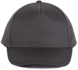 K-UP KP116 5 paneles pamut baseball sapka - dark grey színben (kp116dg-u)