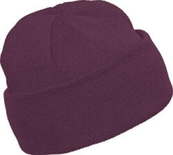 K-UP KP031 Beanie kötött sapka - burgundy színben (kp031bu-u)