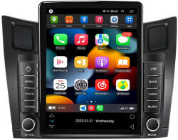 MKD Navigatie Toyota Yaris 2005-2012, Ecran TESLA 9.7 inch, 4 GB RAM si 64 GB ROM, Slot Sim 4G, Procesor Octa Core, Carplay integrat, Procesor Sunet Digital DSP, Android, Aplicatii, Usb (NA-C809)
