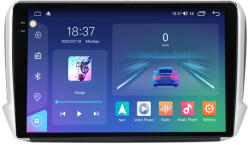 MKD Navigatie Peugeot208 2008 2012-2020, Rezolutie 2K, Display QLED 9.5 inch, 4GB RAM si 64GB ROM, Android, Procesor Octacore, Slot sim 4G, Sunet DSP, Wireless Carplay si Android Auto, Ca (NA-C2187)