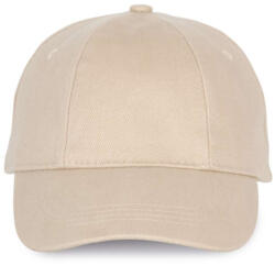 K-UP KP119 6 paneles nyomtatható baseball sapka - beige színben (kp119be-u)