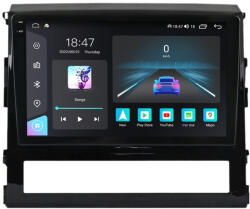 MKD Navigatie Toyota Land Cruiser 200 2015-2018, Rezolutie 2K, Ecran QLED 9.5 inch, 8GB RAM si 128GB ROM, Android, Procesor Octacore, Slot sim 4G, Sunet DSP, Wireless Carplay si Android A (NA-C1379)