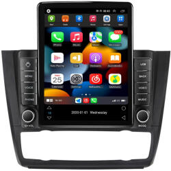 MKD Navigatie BMW Seria 1 E87 E88 2004-2012, Ecran TESLA 9.7 inch, 4 GB RAM si 64 GB ROM, Slot Sim 4G, Procesor Octa Core, Carplay integrat, Procesor Sunet Digital DSP, Android, Aplicat (NA-C928)
