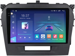MKD Navigatie Suzuki Vitara 2014-2019, Rezolutie 2K, Ecran QLED 9.5 inch, 8GB RAM si 128GB ROM, Android, Procesor Octacore, Slot sim 4G, Sunet DSP, Wireless Carplay si Android Auto (NA-C1375)