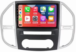 MKD Navigatie Mercedes Vito (2014-2020) Ecran QLED 10 inch, 4GB RAM si 64GB ROM, Android 12, Procesor Octacore, Slot sim 4G, Sunet DSP, Wireless Carplay si Android Auto, Camera Marsarier (NA-C512)