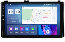 MKD Navigatie Toyota Corolla 2017-2020, 8GB RAM si 128GB ROM, Ecran QLED 9 inch, Android 12, Procesor Octacore, Slot sim 4G, Sunet DSP, Wireless Carplay si Android Auto, Camera Marsarie (NA-C704)