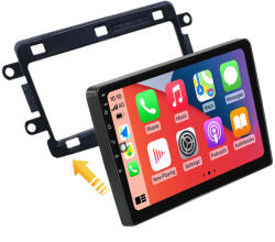 MKD Navigatie Renault Captur (2016-2020), 4GB RAM si 32GB ROM, Display QLED 9 inch, Wireless Carplay si Android Auto, Procesor Octacore, Slot sim 4G, Sunet D (NA-C2097-2)
