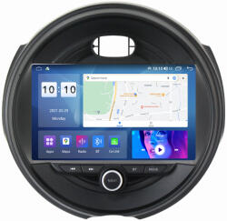 MKD Navigatie Mini Cooper 2015-2020, 8GB RAM si 128GB ROM, Ecran QLED 9 inch, Android 12, Procesor Octacore, Slot sim 4G, Sunet DSP, Wireless Carplay si Android Auto, Camera Marsarier (NA-C739)