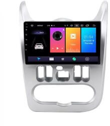 MKD Navigatie Dacia Logan 2009-2016, 8GB RAM si 128GB ROM, Ecran QLED 9 inch, Android 12, Procesor Octacore, Slot sim 4G, Sunet DSP, Wireless Carplay si Android Auto, Camera Marsarier (NA-C671)